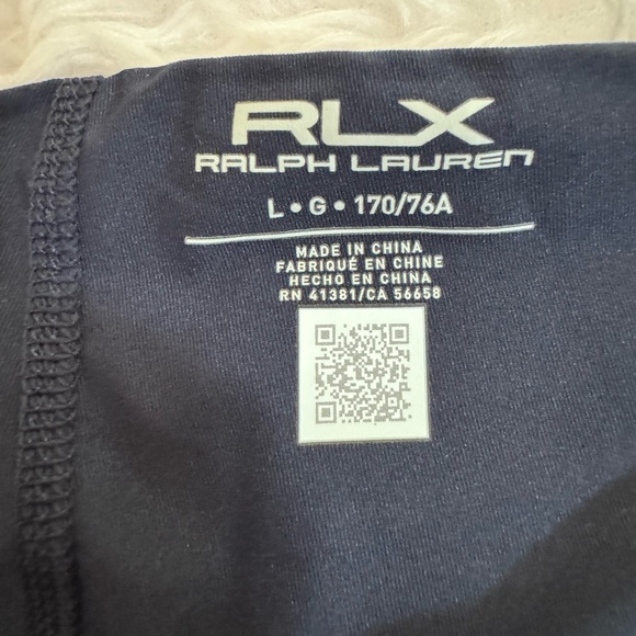 NWT Women's RLX RALPH LAUREN Pleated Skort Navy Star 4th of July Golf Large $170 - Picture 6 of 11